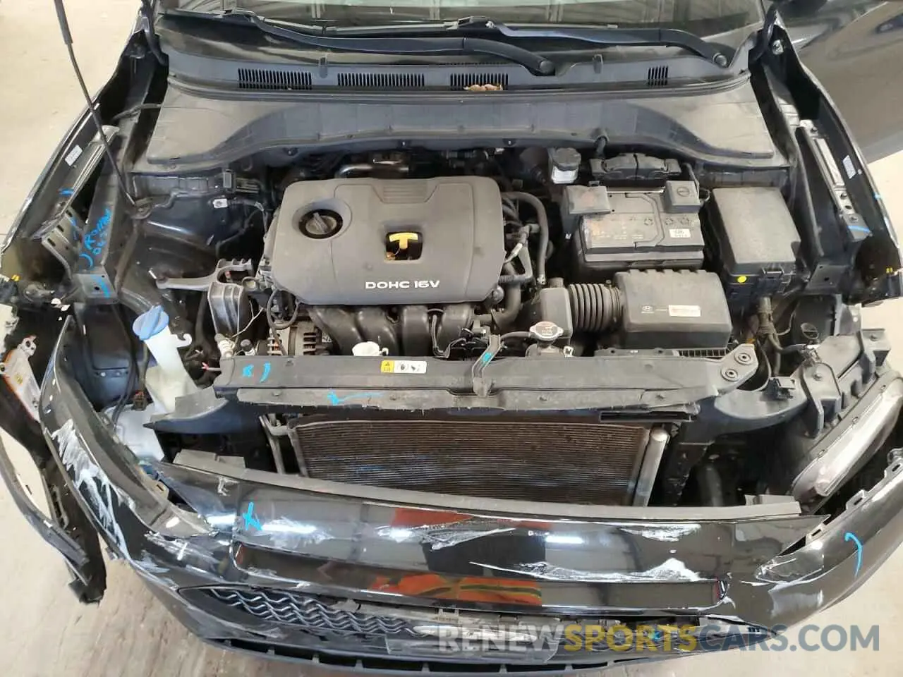 12 Photograph of a damaged car KM8K1CAA6KU292713 HYUNDAI KONA 2019