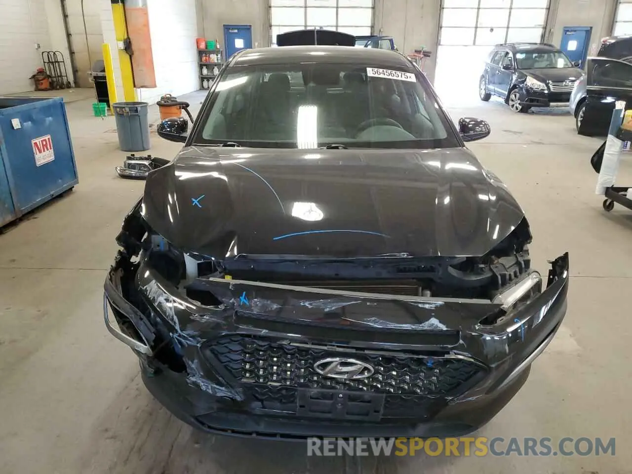 5 Photograph of a damaged car KM8K1CAA6KU292713 HYUNDAI KONA 2019