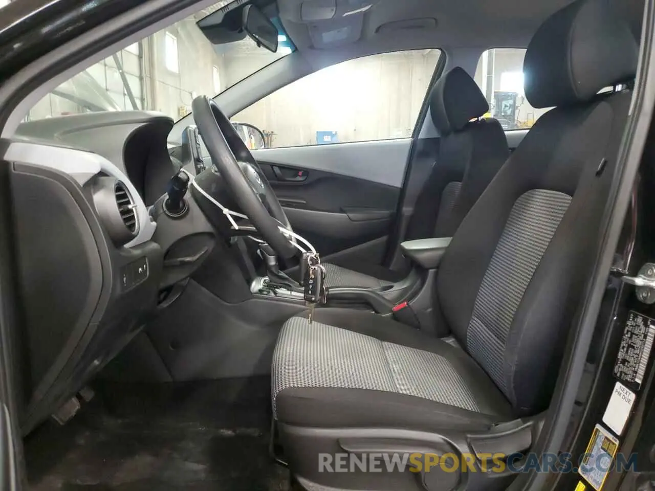 7 Photograph of a damaged car KM8K1CAA6KU292713 HYUNDAI KONA 2019