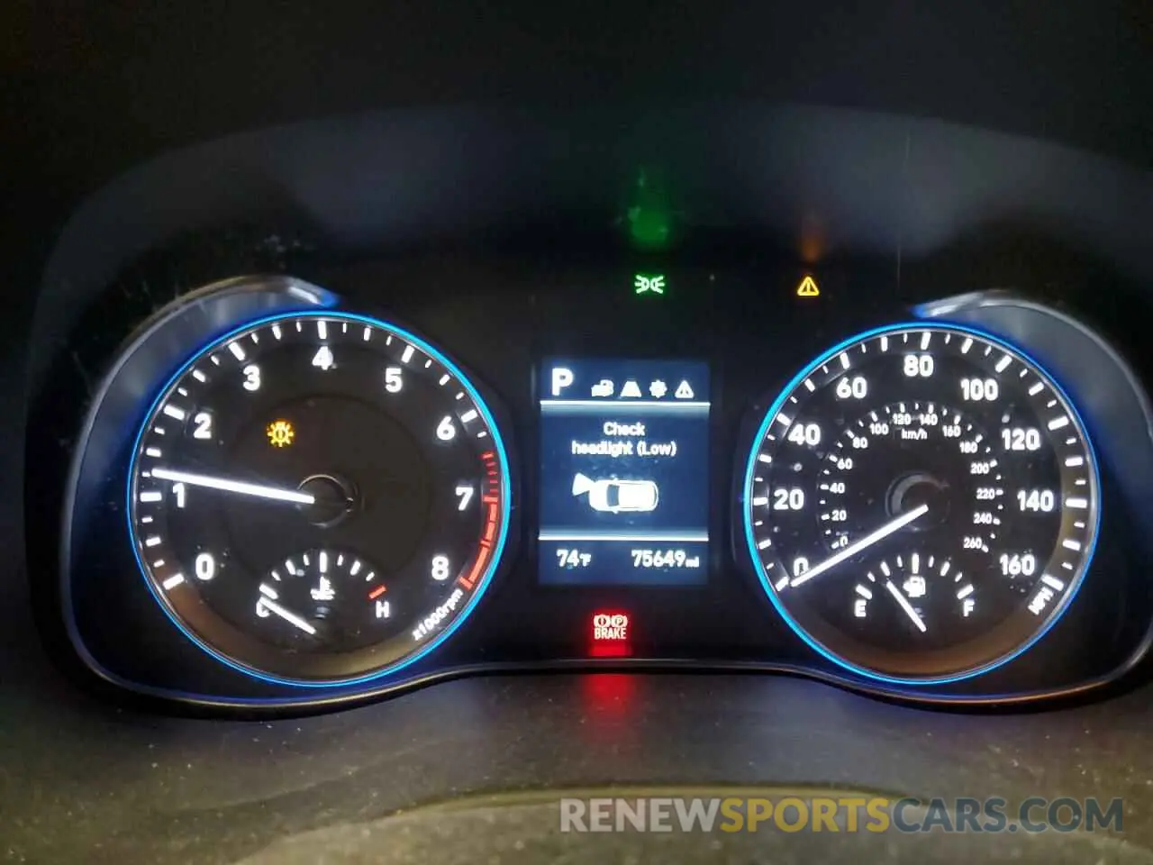 9 Photograph of a damaged car KM8K1CAA6KU292713 HYUNDAI KONA 2019