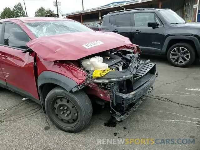 10 Photograph of a damaged car KM8K1CAA7KU289349 HYUNDAI KONA 2019