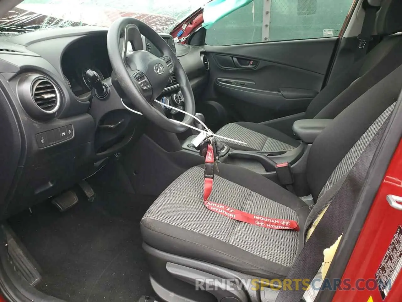 7 Photograph of a damaged car KM8K1CAA7KU289349 HYUNDAI KONA 2019
