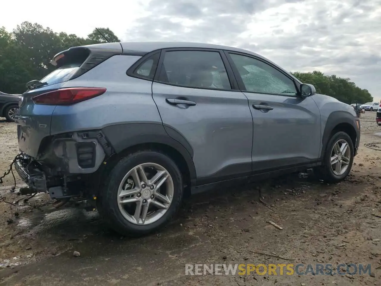 3 Photograph of a damaged car KM8K1CAA7KU292848 HYUNDAI KONA 2019