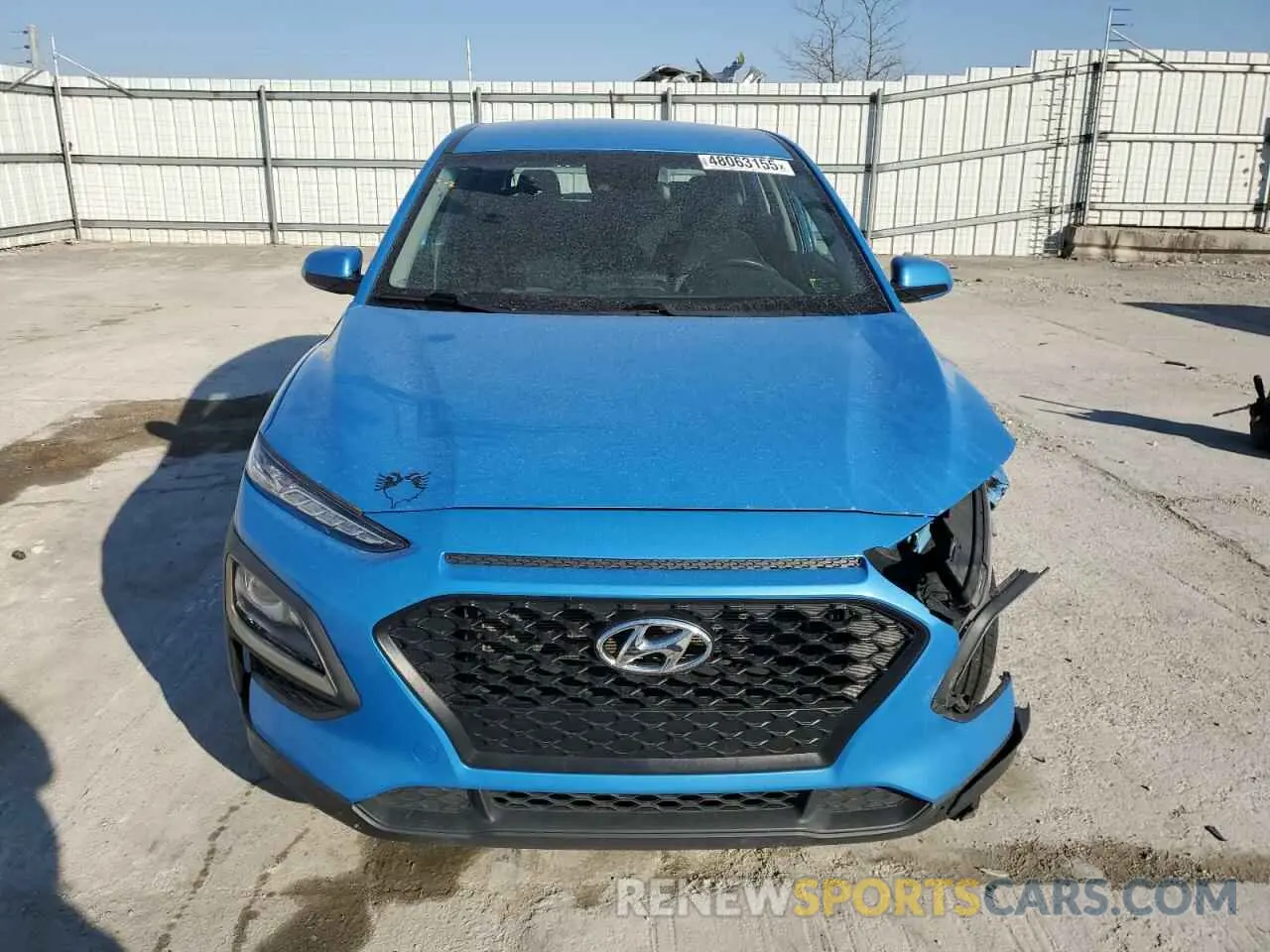 5 Photograph of a damaged car KM8K1CAA7KU297886 HYUNDAI KONA 2019