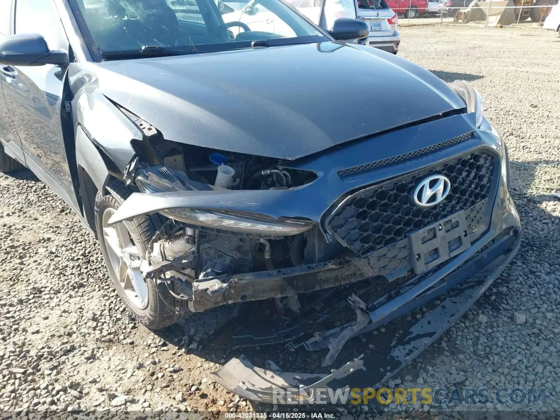 6 Photograph of a damaged car KM8K1CAA8KU288114 HYUNDAI KONA 2019