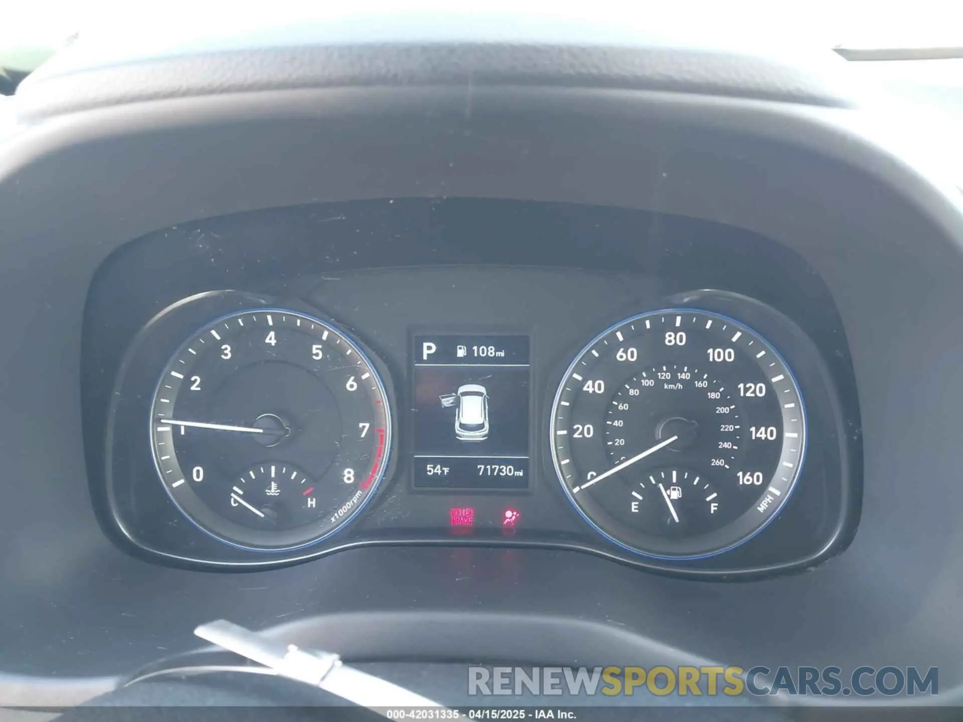 7 Photograph of a damaged car KM8K1CAA8KU288114 HYUNDAI KONA 2019