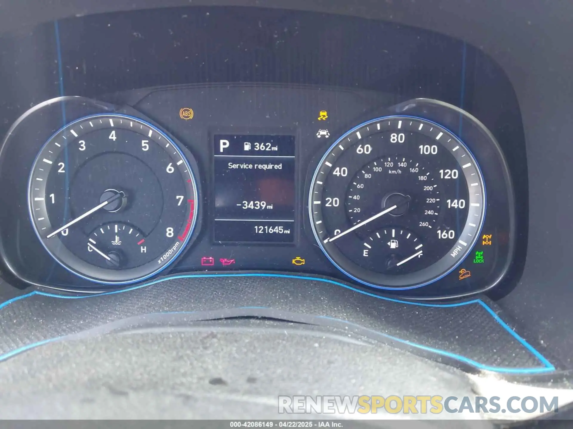 7 Photograph of a damaged car KM8K1CAA8KU355021 HYUNDAI KONA 2019