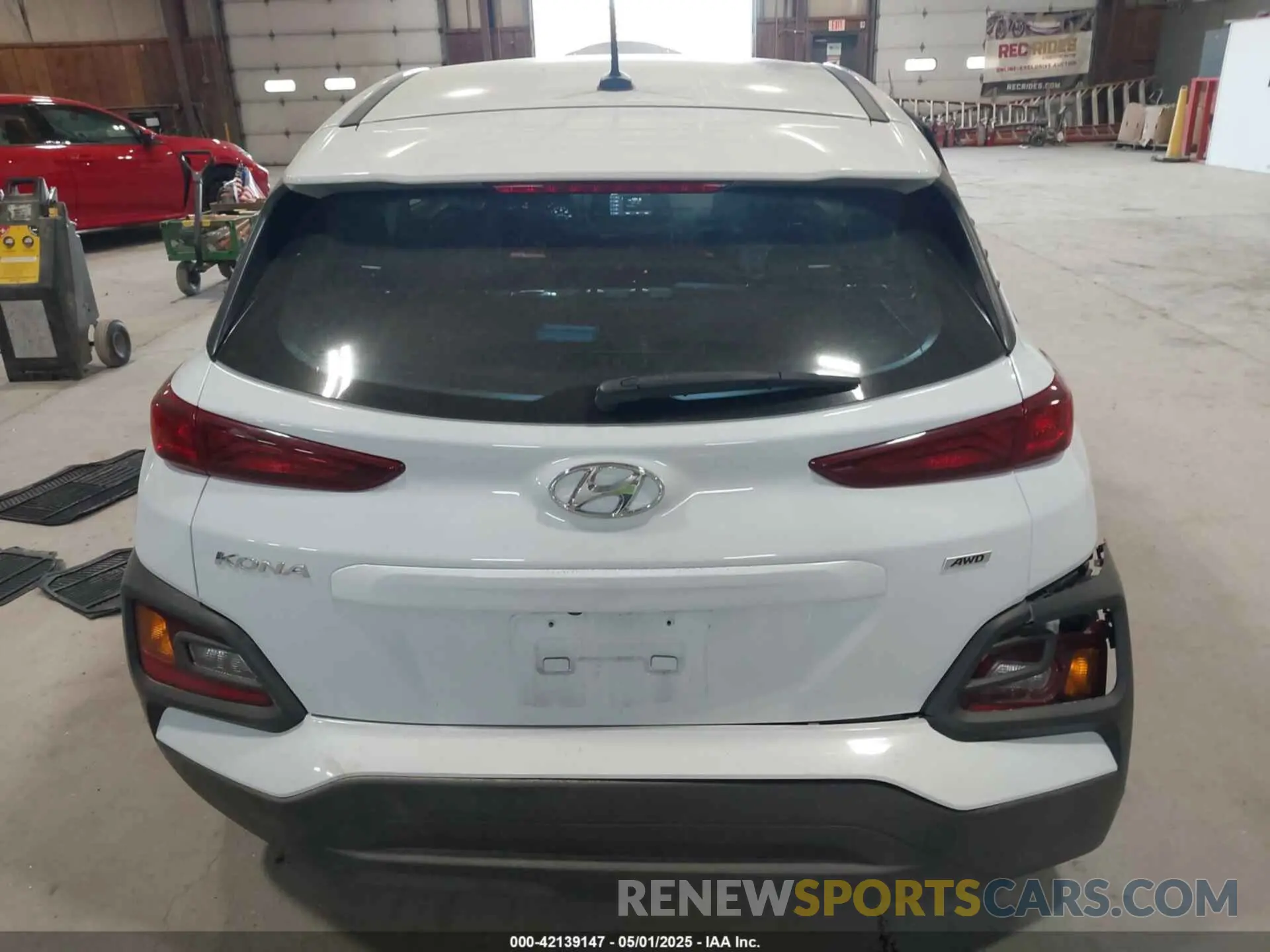 16 Photograph of a damaged car KM8K1CAA9KU216838 HYUNDAI KONA 2019