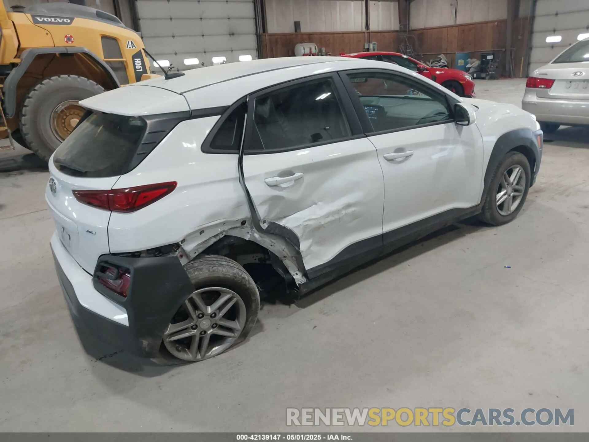 4 Photograph of a damaged car KM8K1CAA9KU216838 HYUNDAI KONA 2019