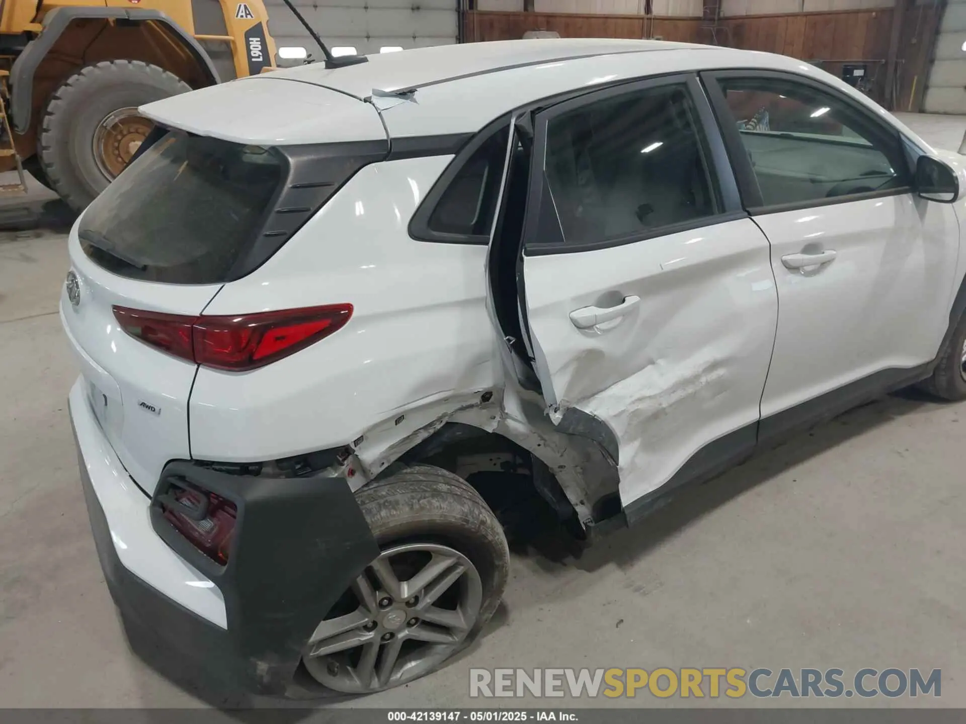 6 Photograph of a damaged car KM8K1CAA9KU216838 HYUNDAI KONA 2019