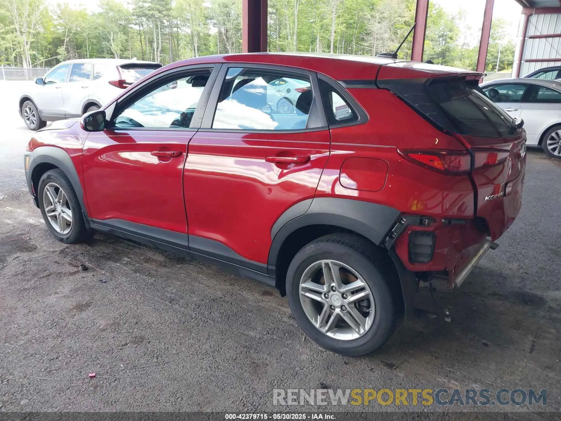 3 Photograph of a damaged car KM8K1CAA9KU367324 HYUNDAI KONA 2019