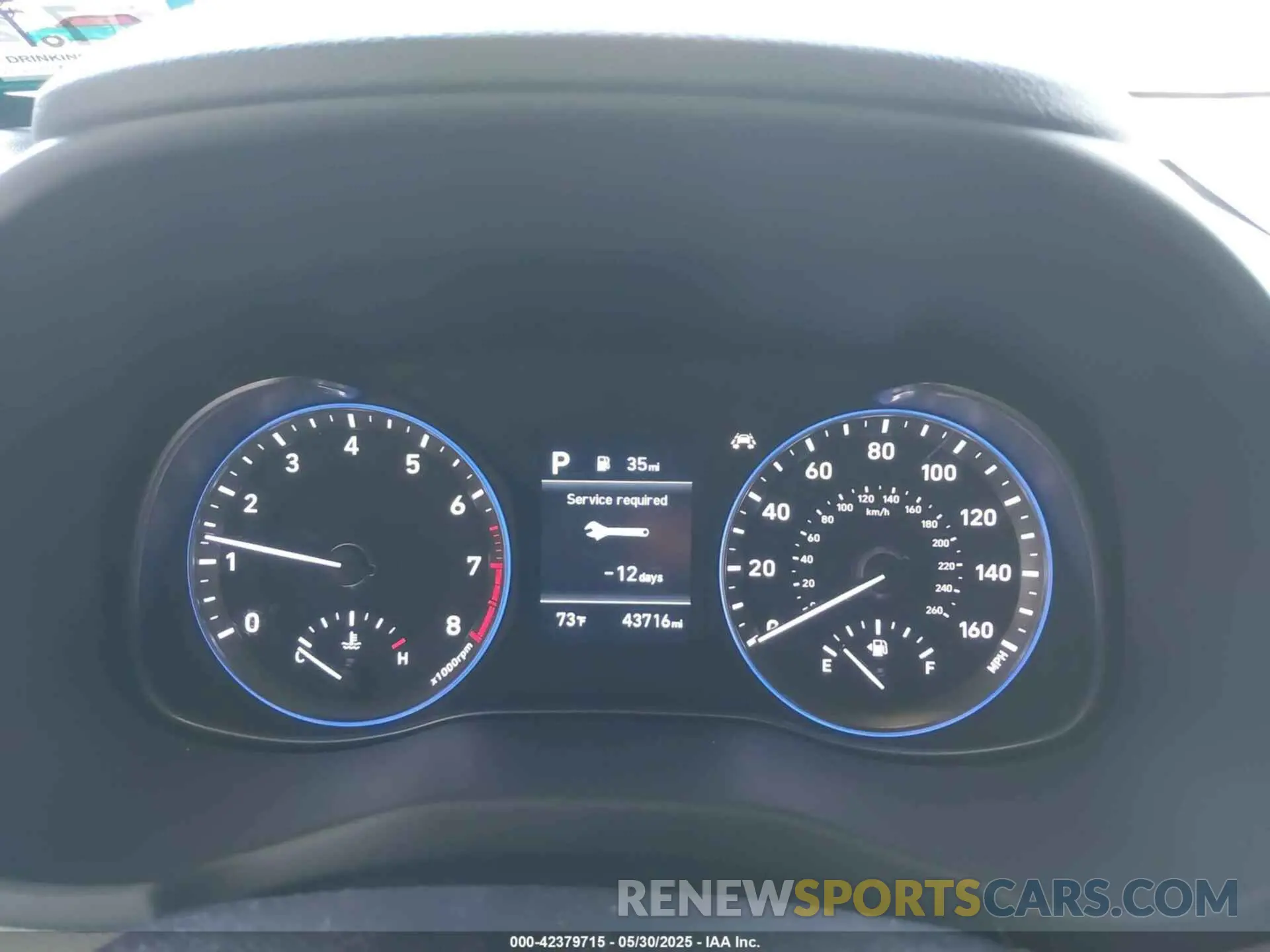 7 Photograph of a damaged car KM8K1CAA9KU367324 HYUNDAI KONA 2019