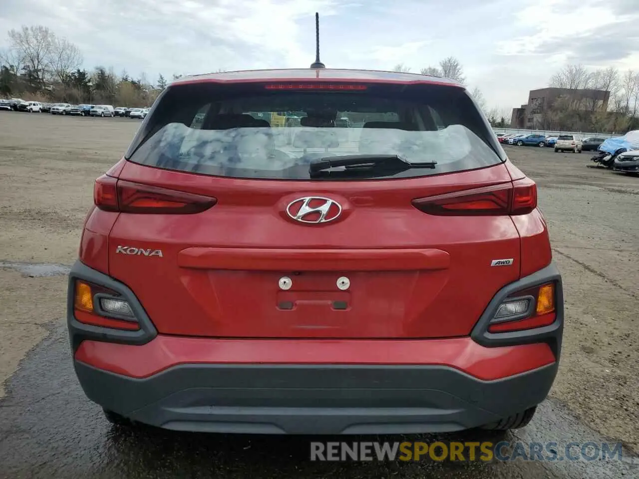 6 Photograph of a damaged car KM8K1CAAXKU219991 HYUNDAI KONA 2019