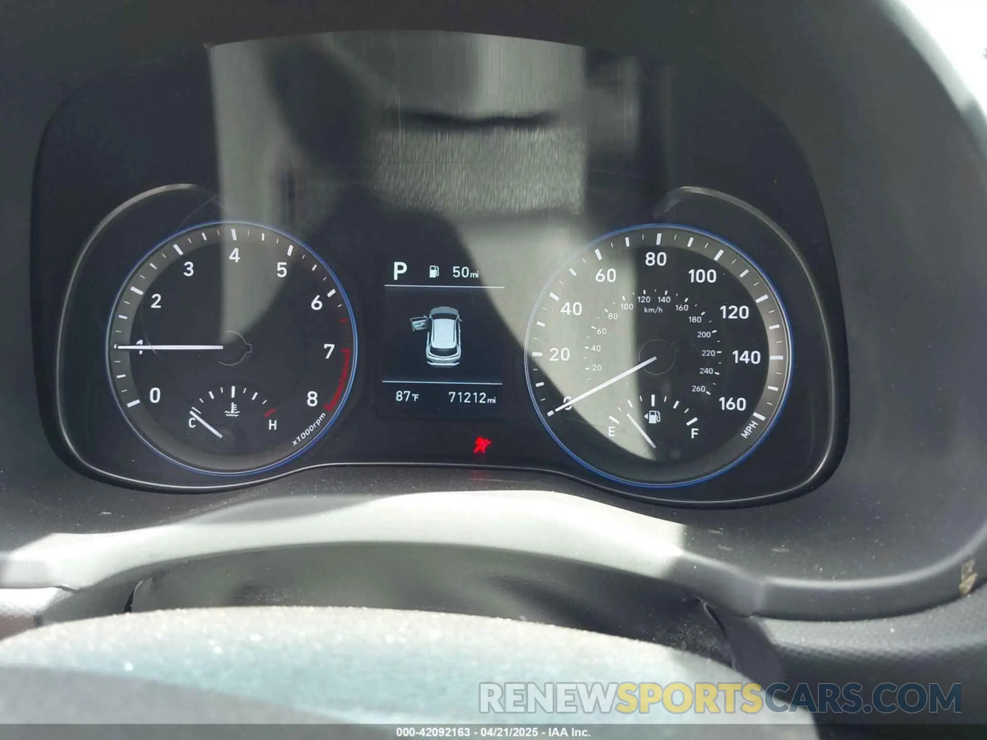 7 Photograph of a damaged car KM8K1CAAXKU249380 HYUNDAI KONA 2019