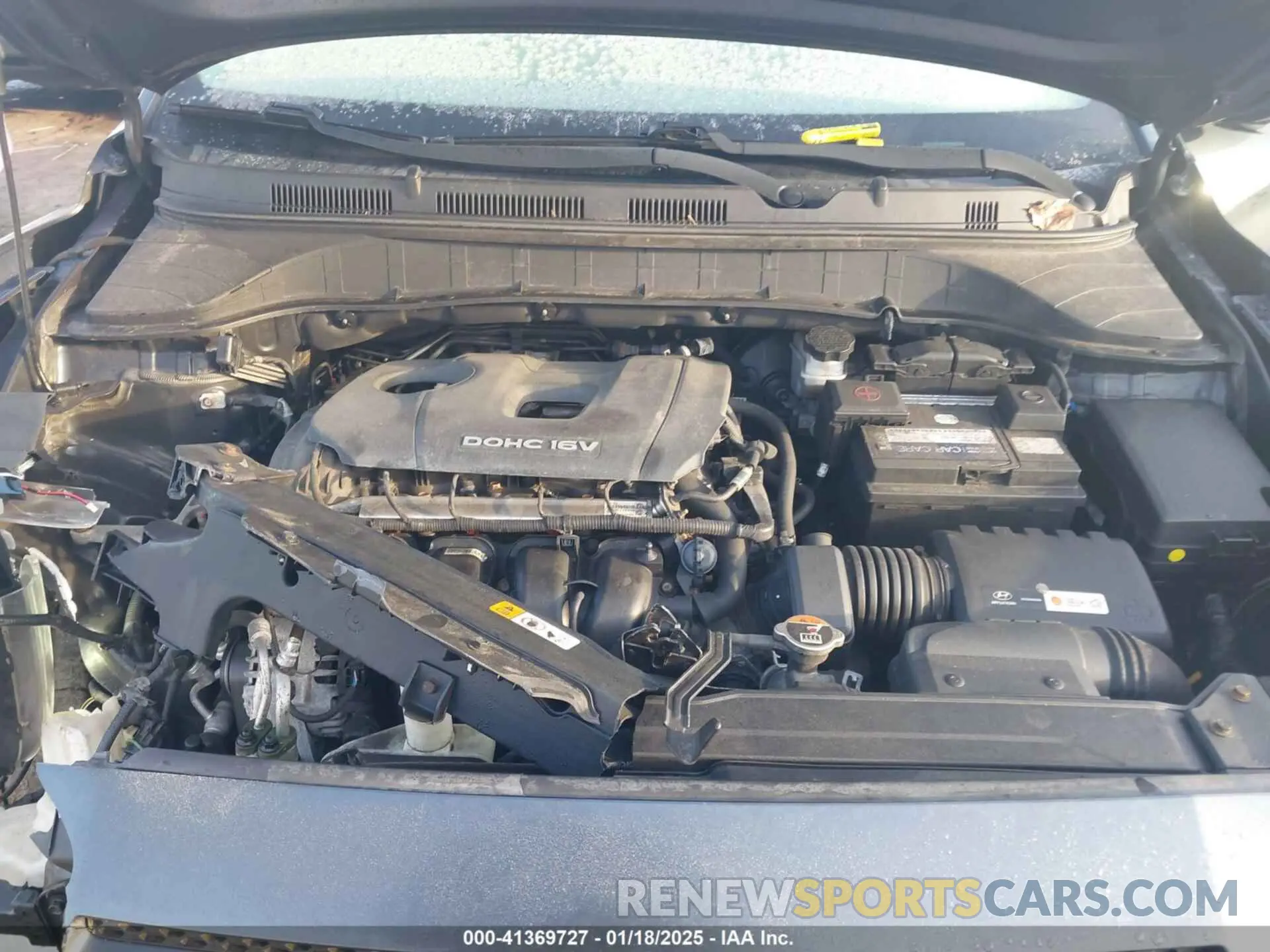 10 Photograph of a damaged car KM8K1CAAXKU279365 HYUNDAI KONA 2019