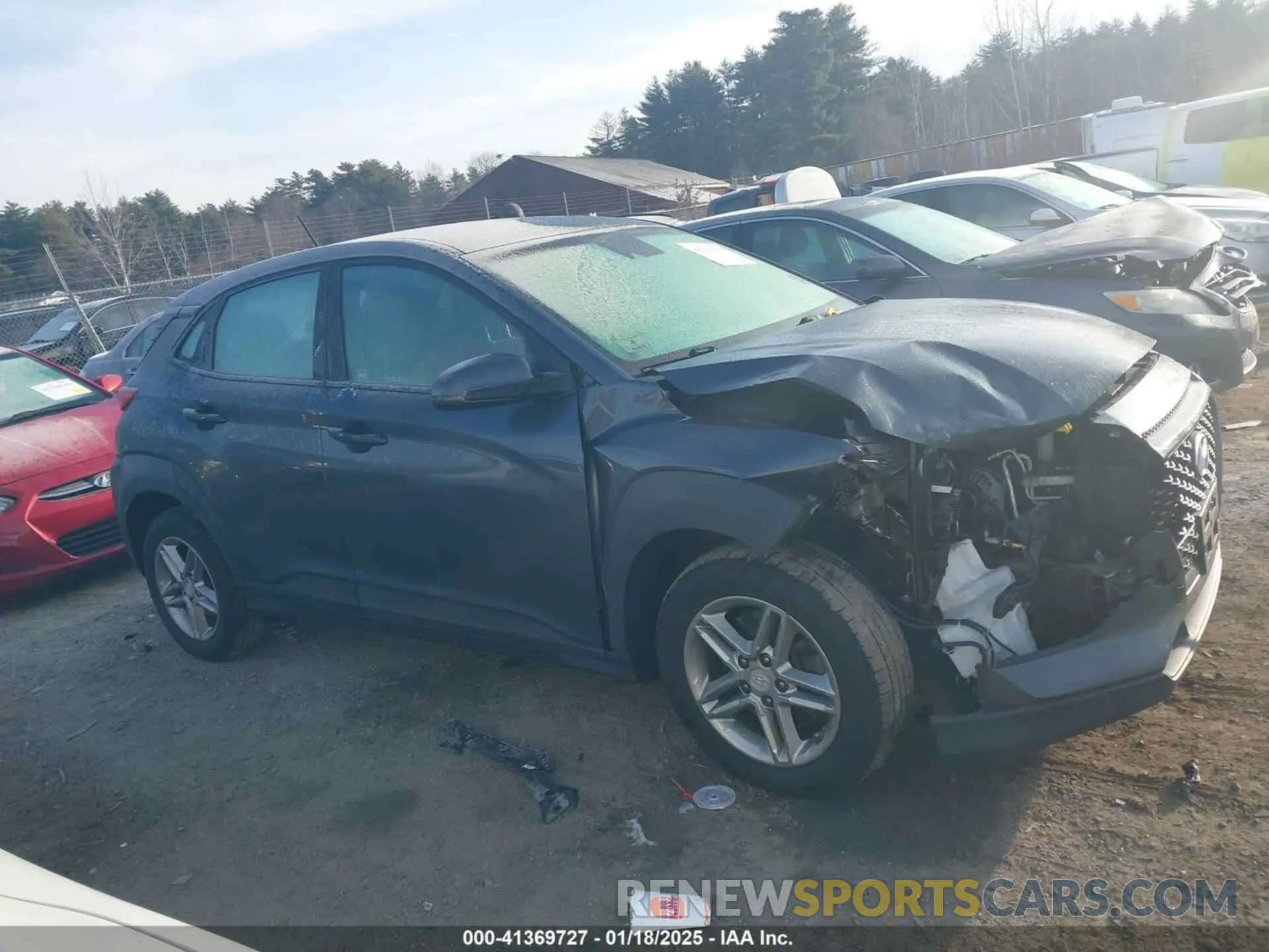 13 Photograph of a damaged car KM8K1CAAXKU279365 HYUNDAI KONA 2019