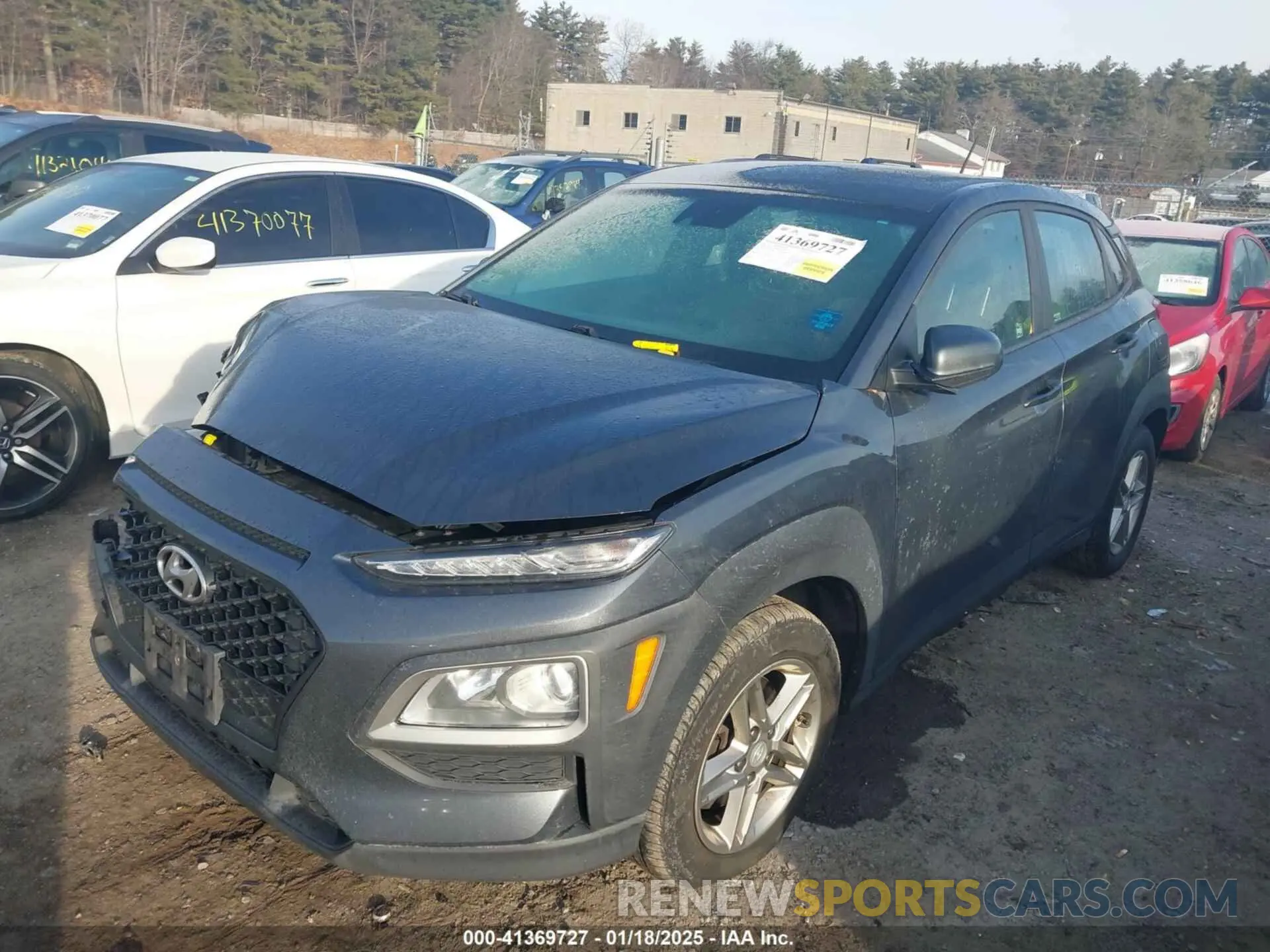 2 Photograph of a damaged car KM8K1CAAXKU279365 HYUNDAI KONA 2019