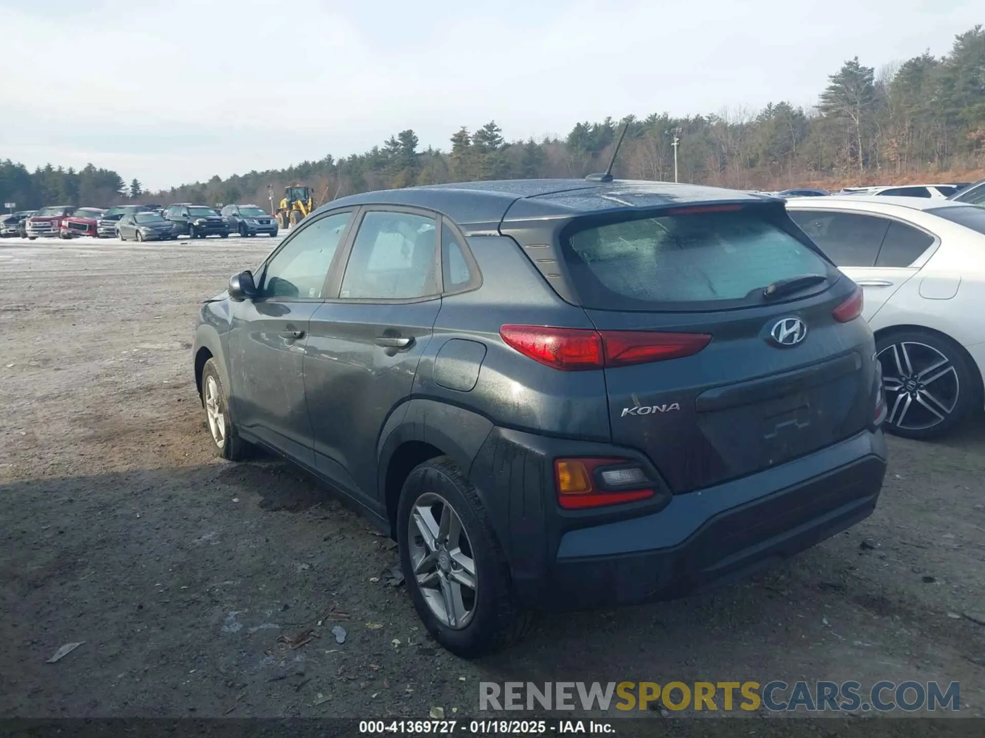 3 Photograph of a damaged car KM8K1CAAXKU279365 HYUNDAI KONA 2019
