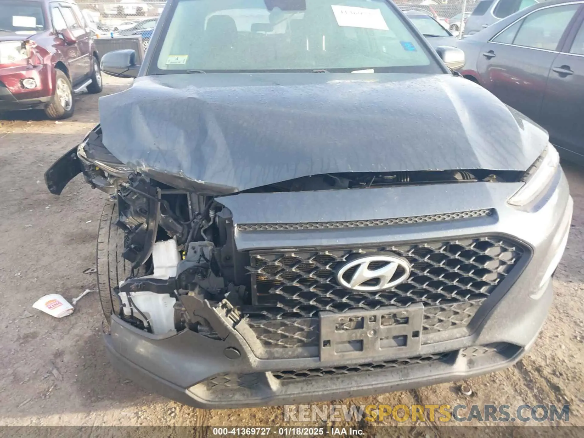 6 Photograph of a damaged car KM8K1CAAXKU279365 HYUNDAI KONA 2019