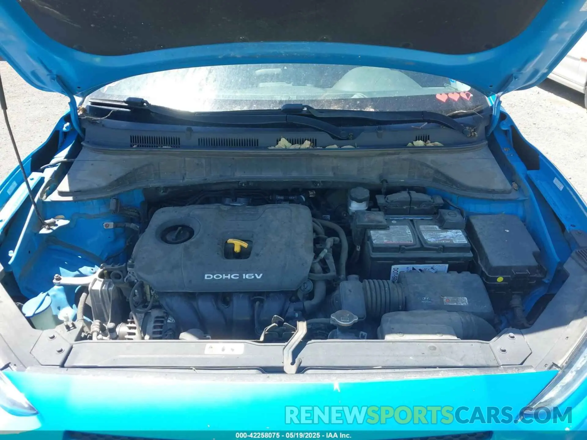 10 Photograph of a damaged car KM8K1CAAXKU297932 HYUNDAI KONA 2019