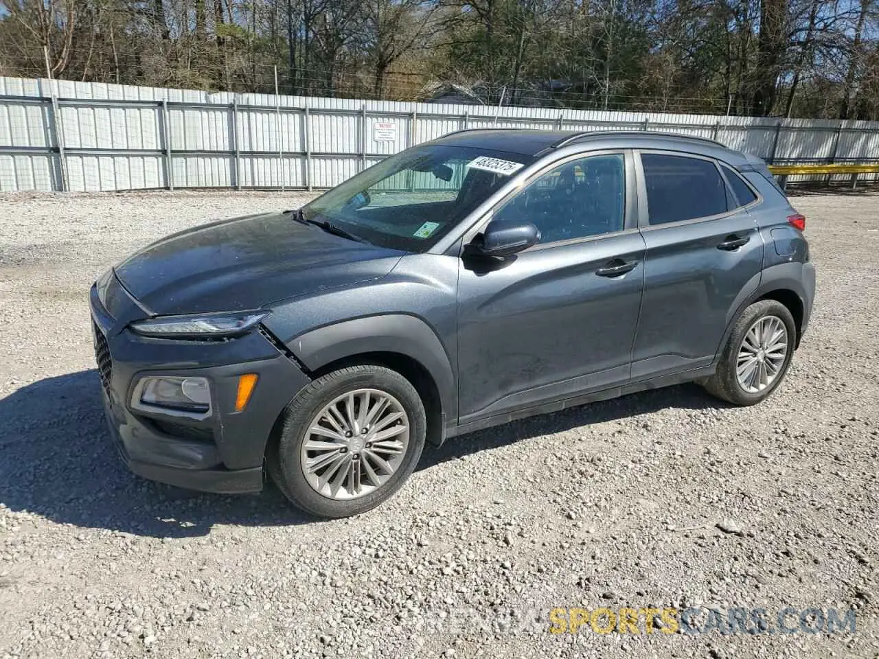 1 Photograph of a damaged car KM8K22AA1KU396100 HYUNDAI KONA 2019