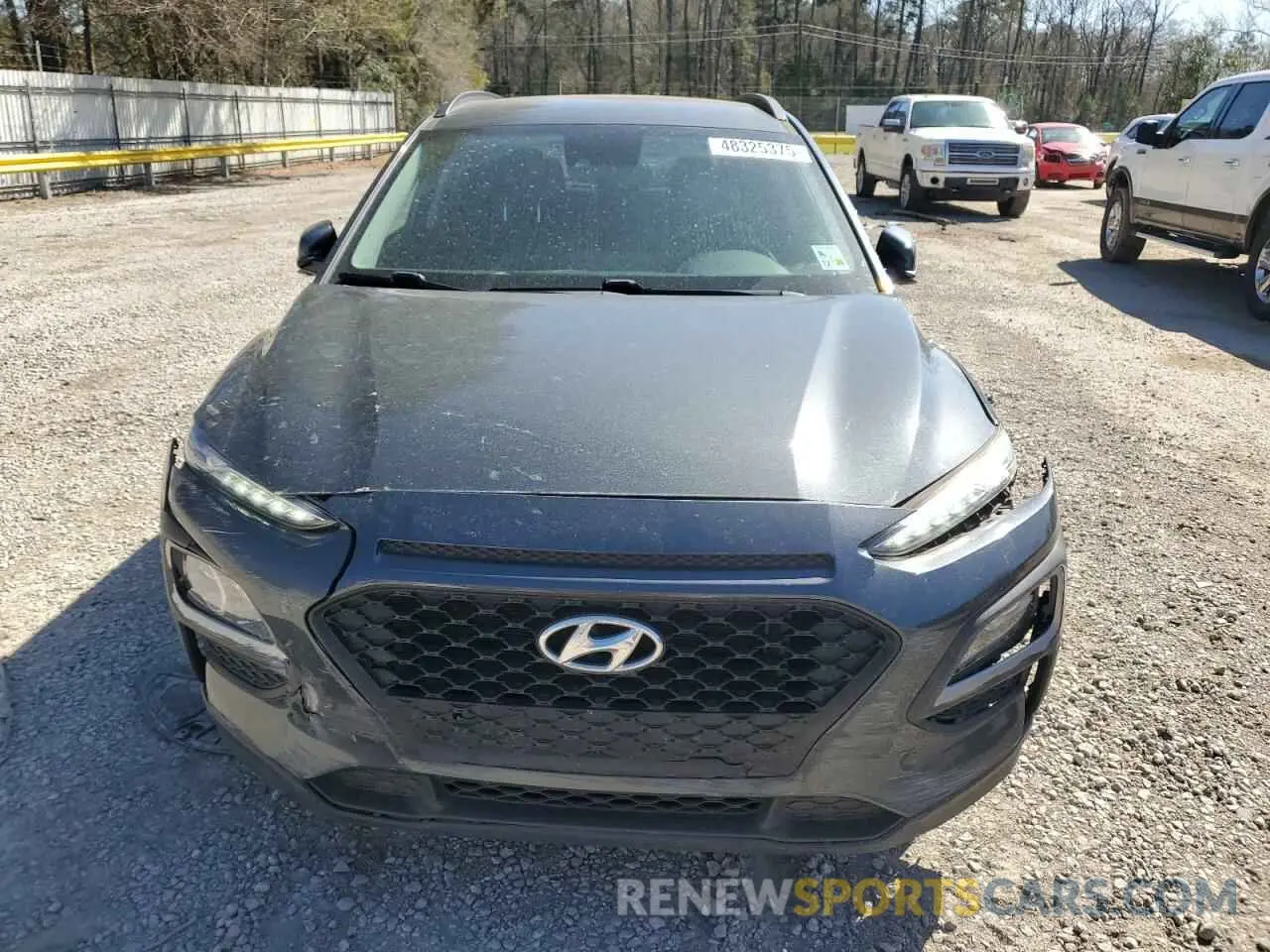 5 Photograph of a damaged car KM8K22AA1KU396100 HYUNDAI KONA 2019