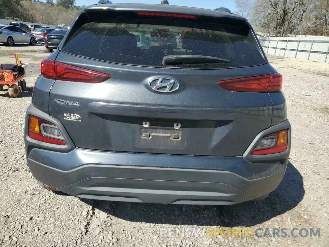6 Photograph of a damaged car KM8K22AA1KU396100 HYUNDAI KONA 2019