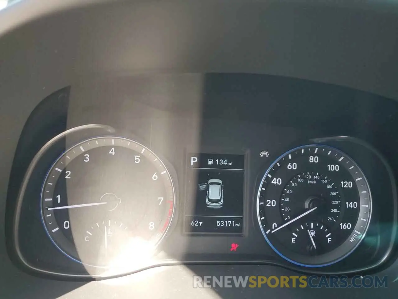 9 Photograph of a damaged car KM8K22AA1KU396100 HYUNDAI KONA 2019