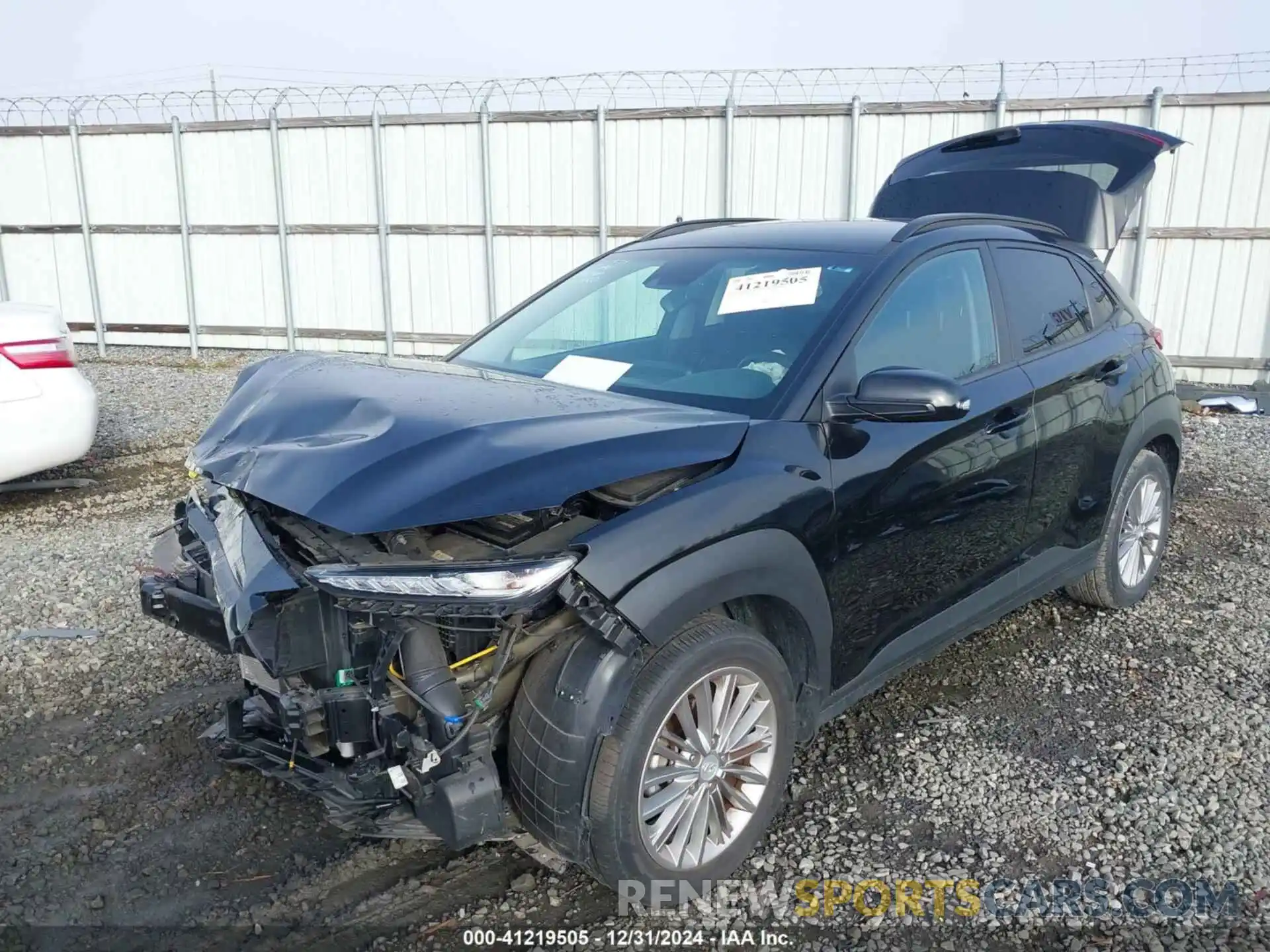 6 Photograph of a damaged car KM8K22AA2KU194849 HYUNDAI KONA 2019