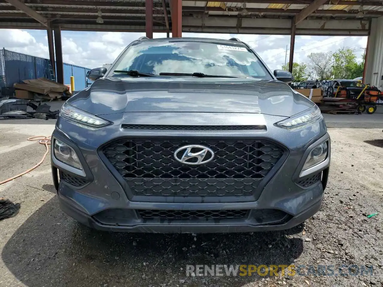 5 Photograph of a damaged car KM8K22AA2KU322037 HYUNDAI KONA 2019