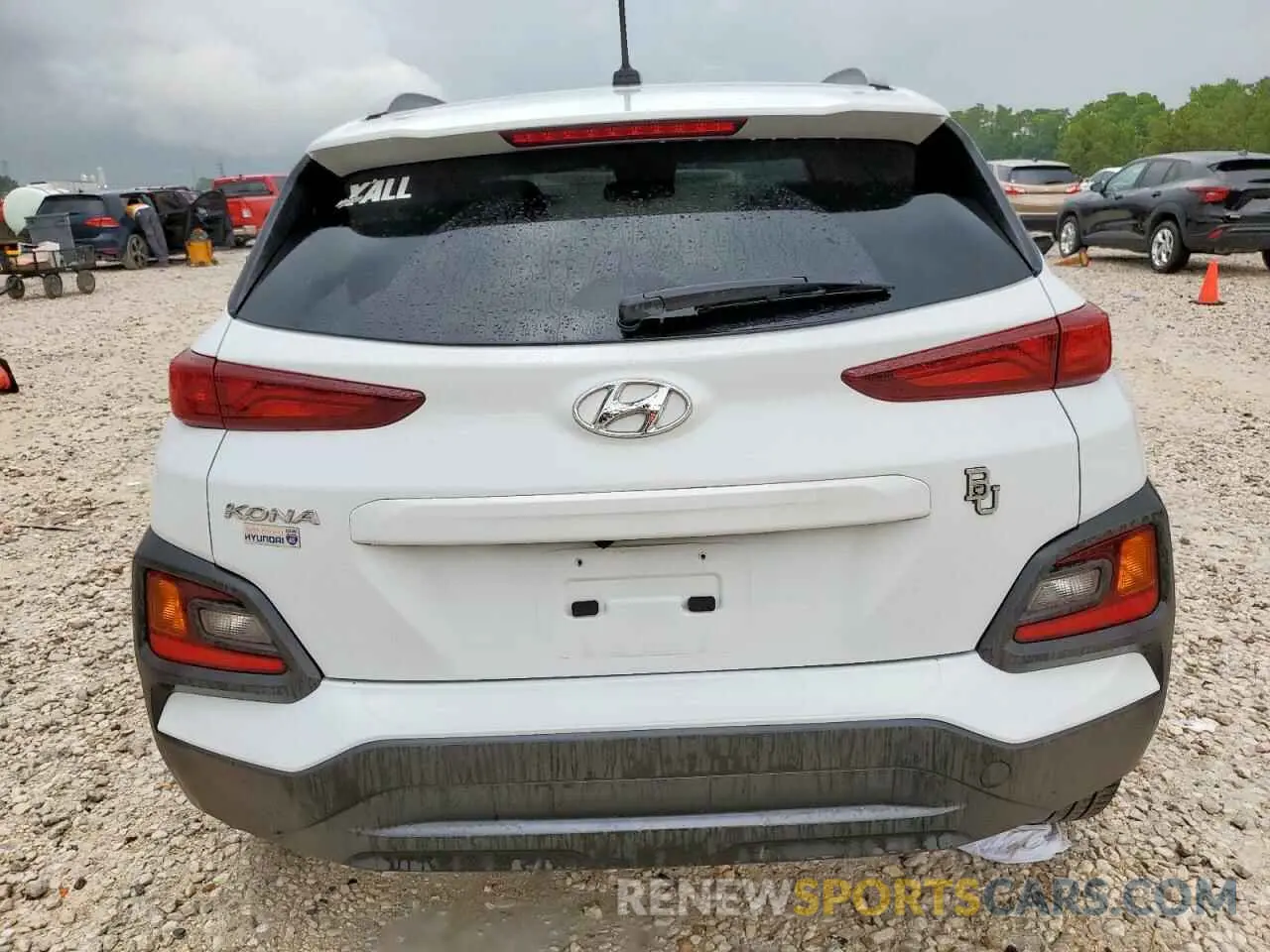 6 Photograph of a damaged car KM8K22AA2KU390984 HYUNDAI KONA 2019