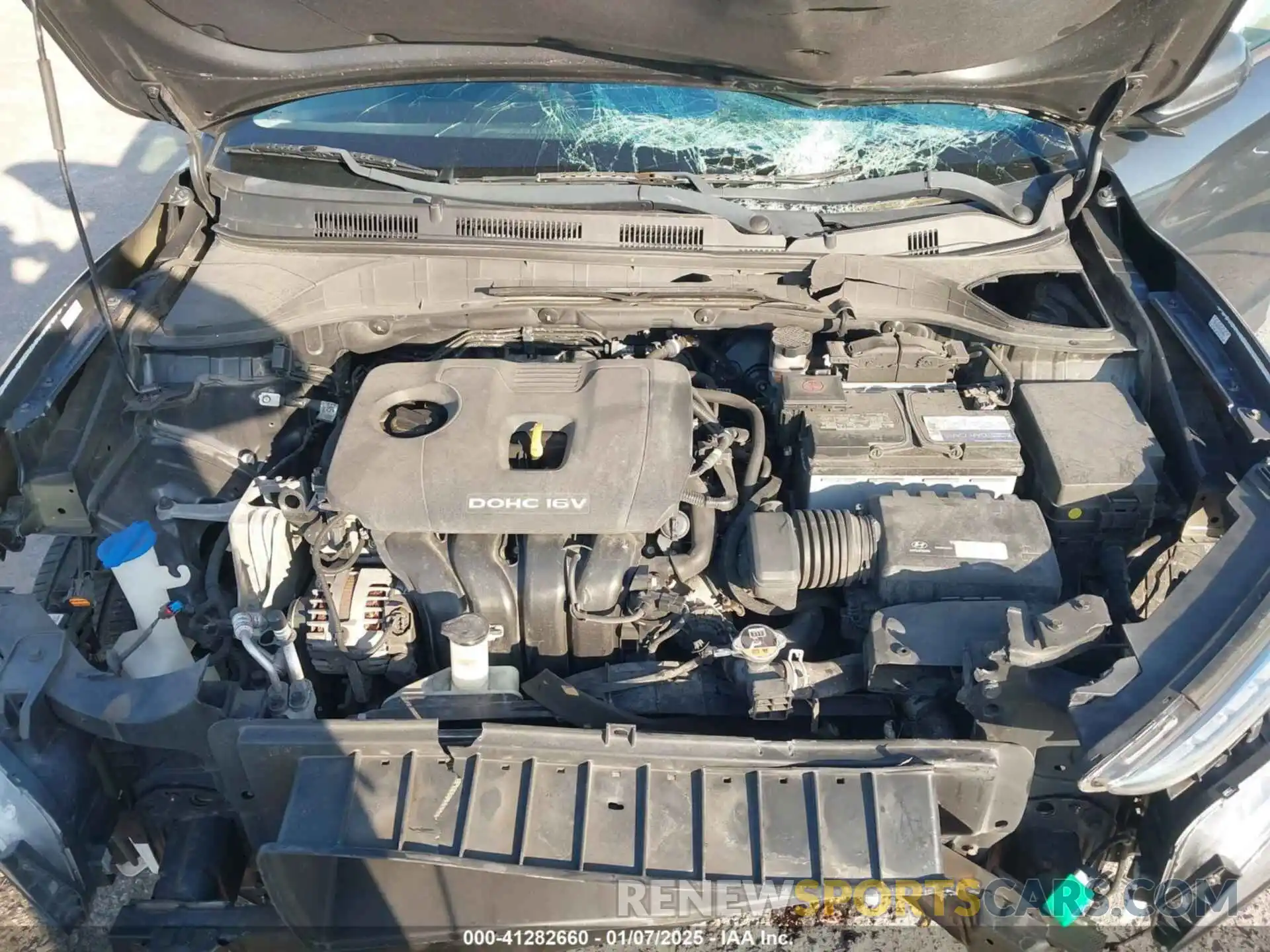 10 Photograph of a damaged car KM8K22AA3KU293163 HYUNDAI KONA 2019