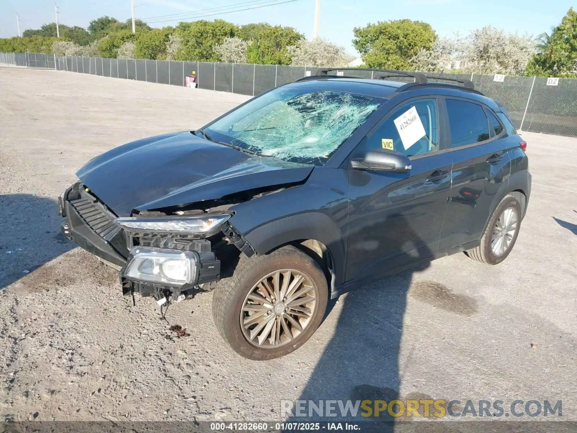 2 Photograph of a damaged car KM8K22AA3KU293163 HYUNDAI KONA 2019