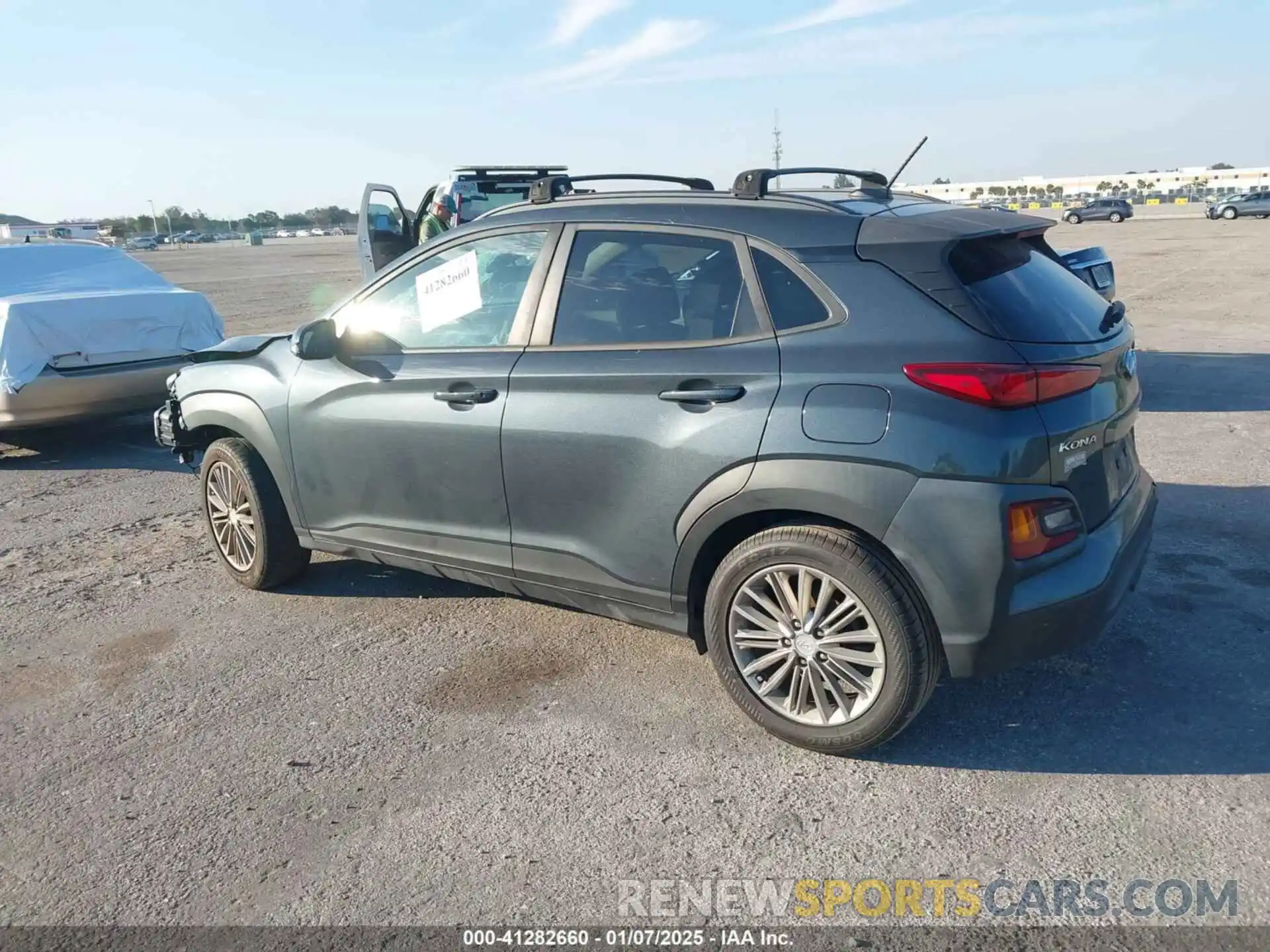 3 Photograph of a damaged car KM8K22AA3KU293163 HYUNDAI KONA 2019