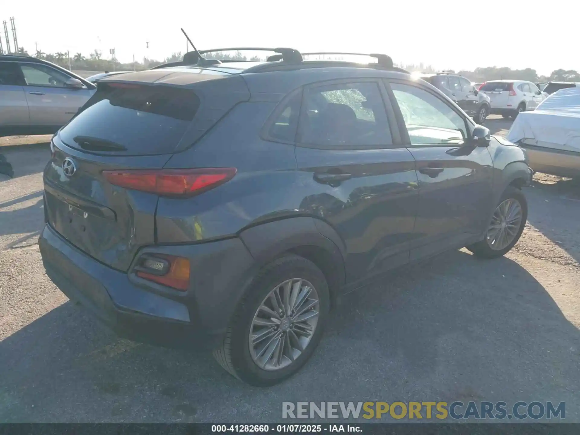 4 Photograph of a damaged car KM8K22AA3KU293163 HYUNDAI KONA 2019