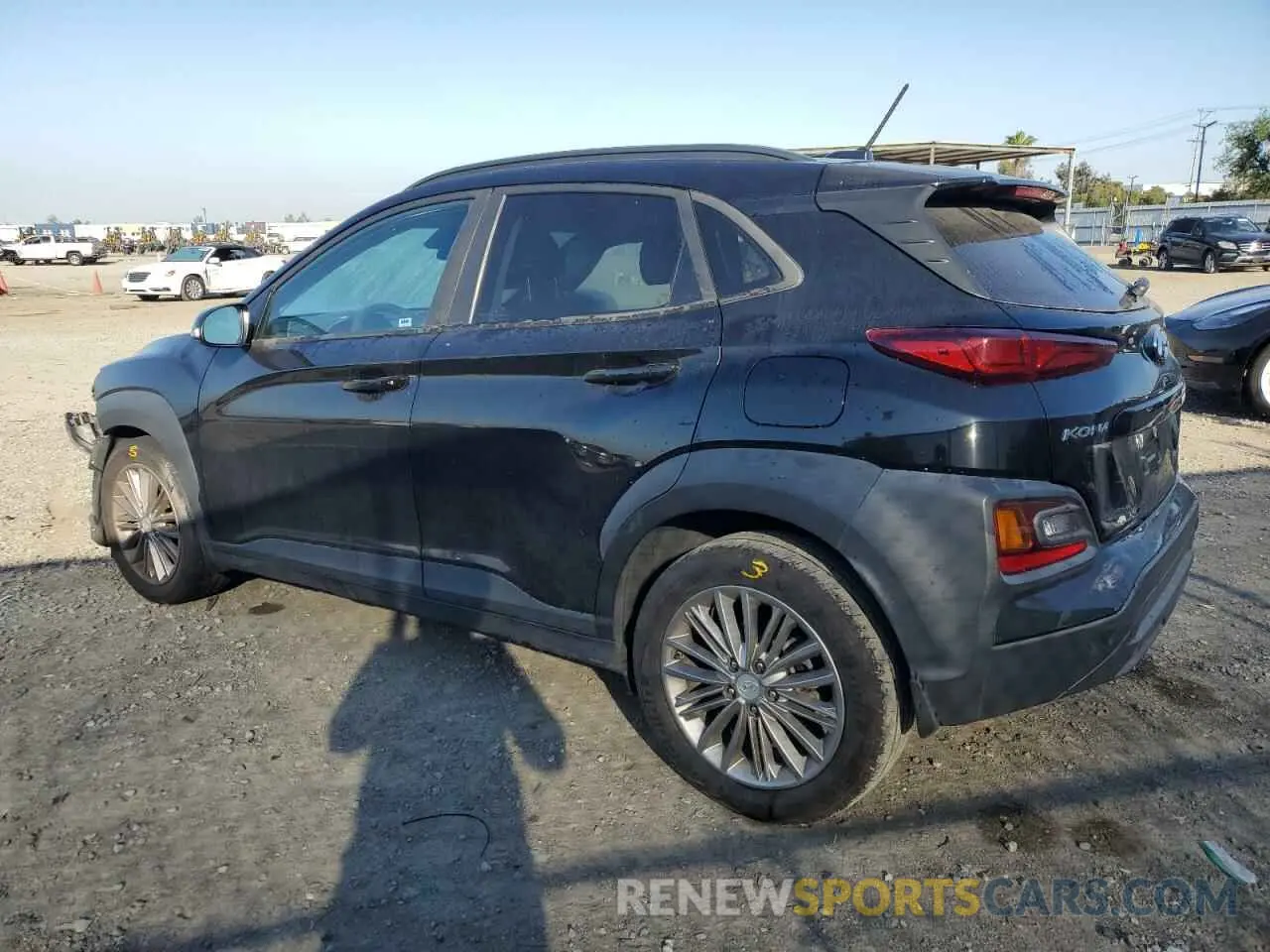 2 Photograph of a damaged car KM8K22AA5KU264361 HYUNDAI KONA 2019