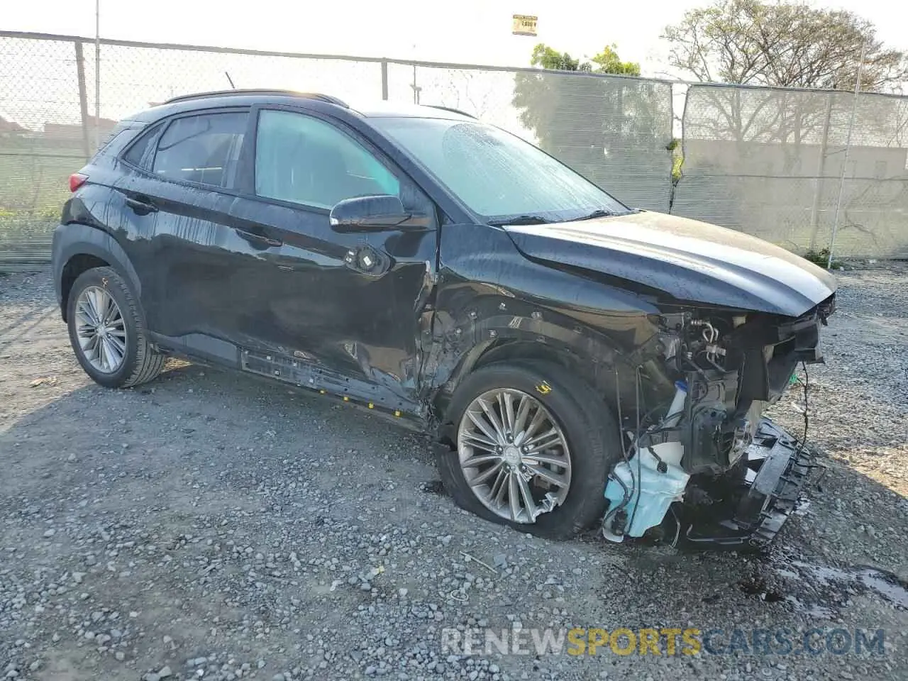 4 Photograph of a damaged car KM8K22AA5KU264361 HYUNDAI KONA 2019