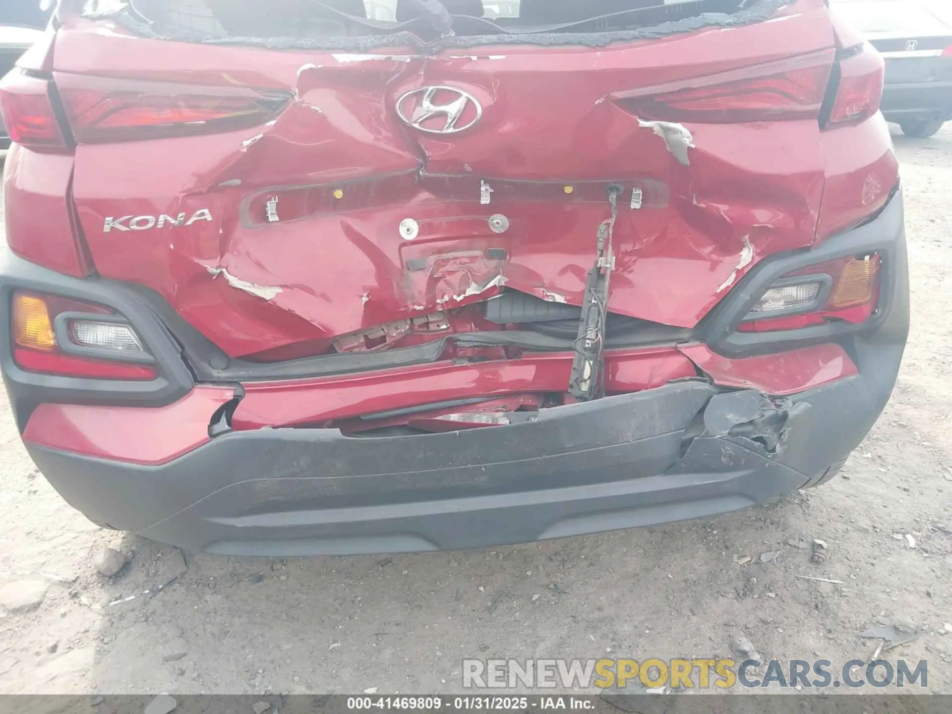 6 Photograph of a damaged car KM8K22AA5KU390896 HYUNDAI KONA 2019