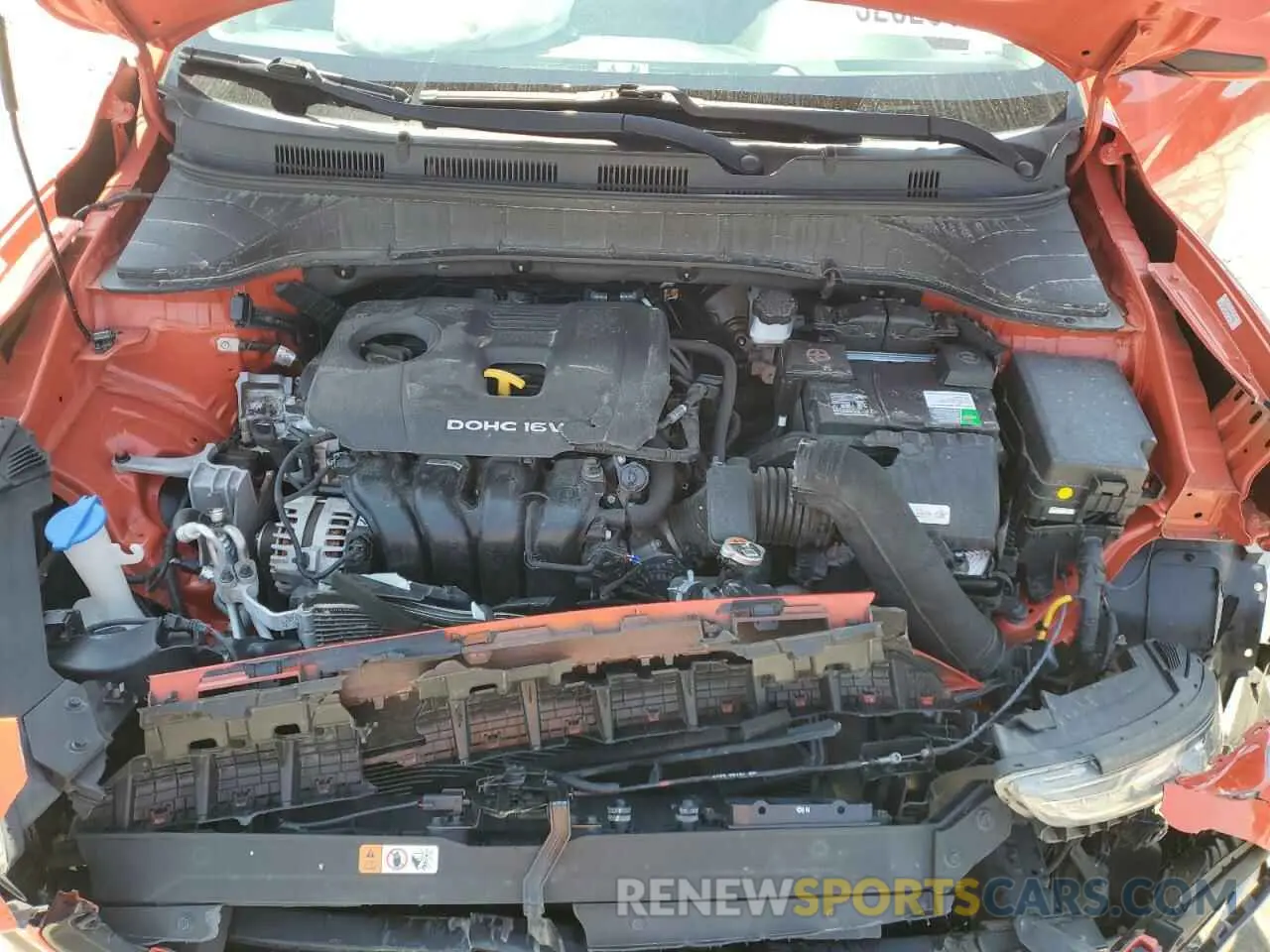 12 Photograph of a damaged car KM8K22AA6KU392673 HYUNDAI KONA 2019