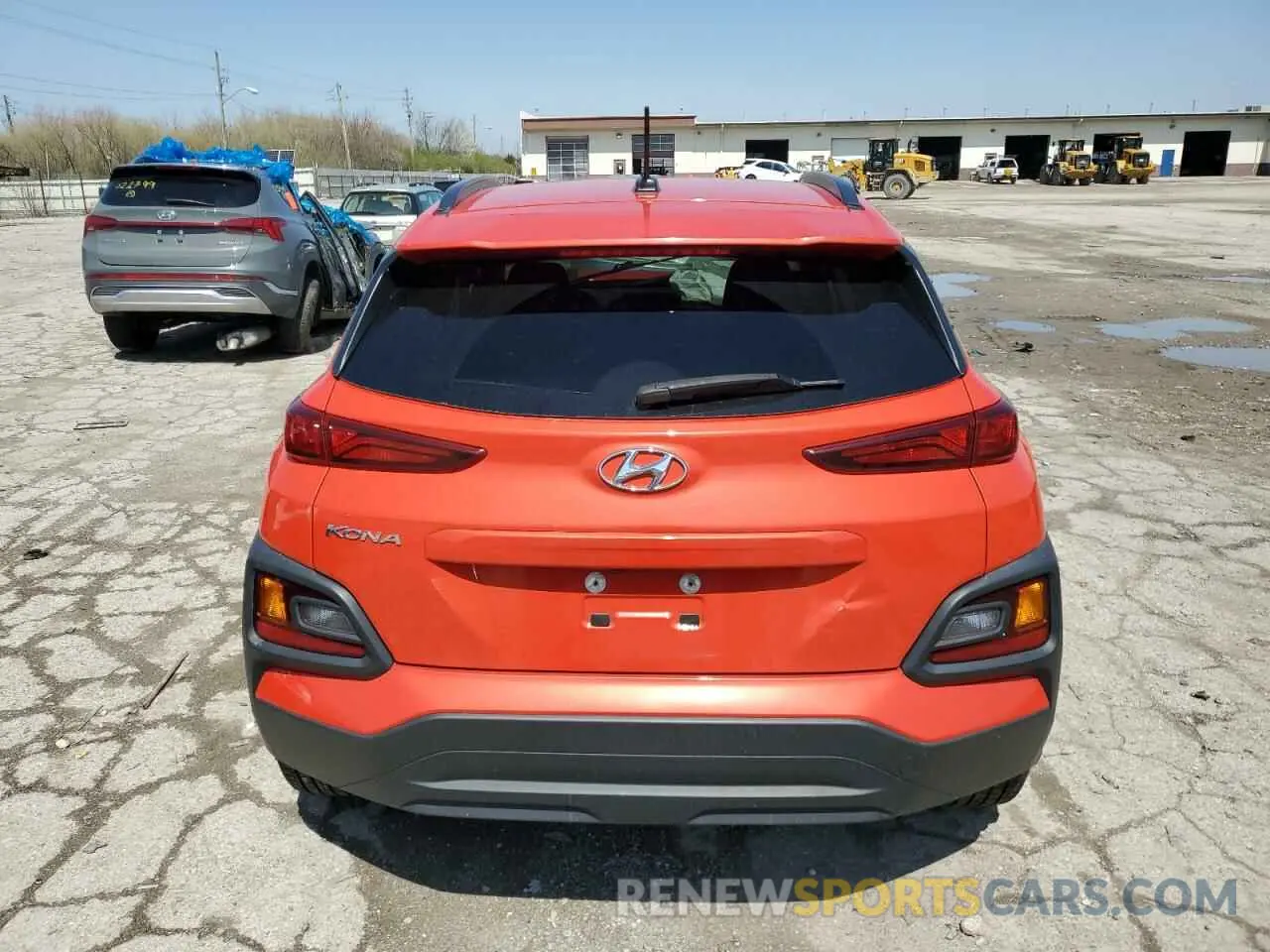 6 Photograph of a damaged car KM8K22AA6KU392673 HYUNDAI KONA 2019
