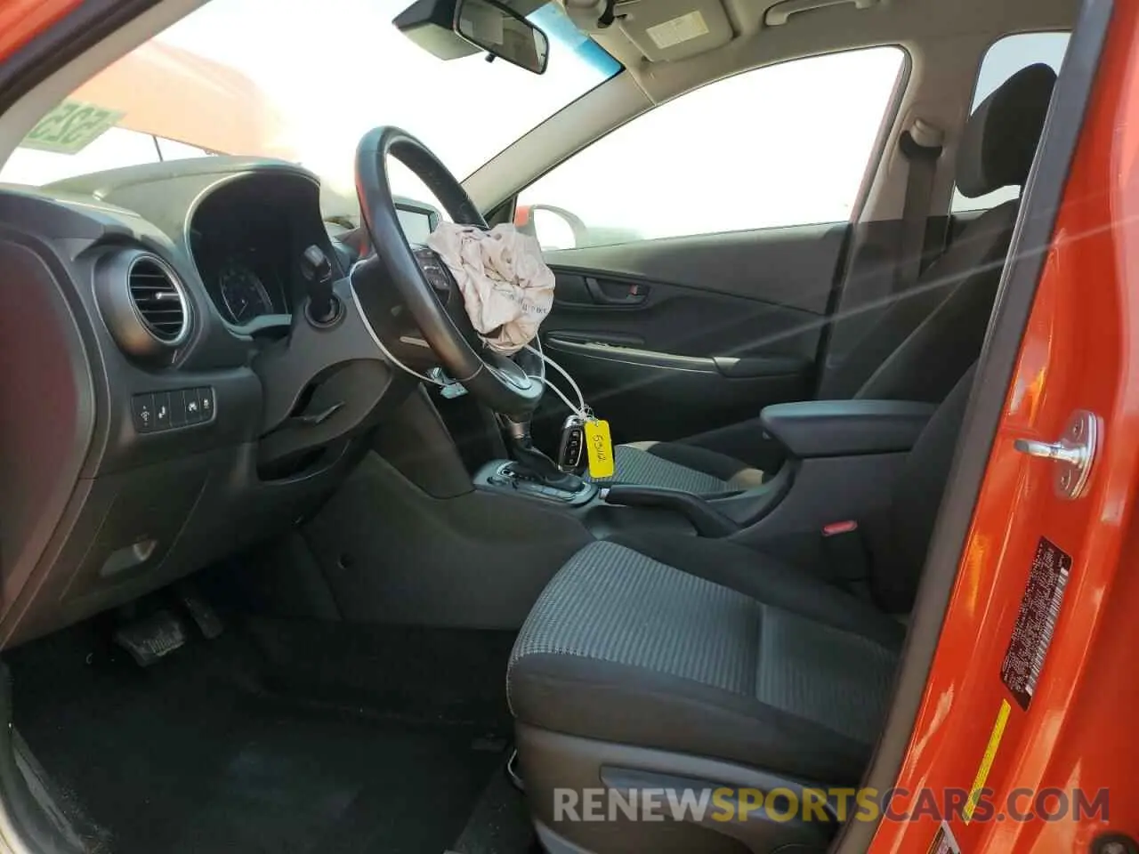 7 Photograph of a damaged car KM8K22AA6KU392673 HYUNDAI KONA 2019