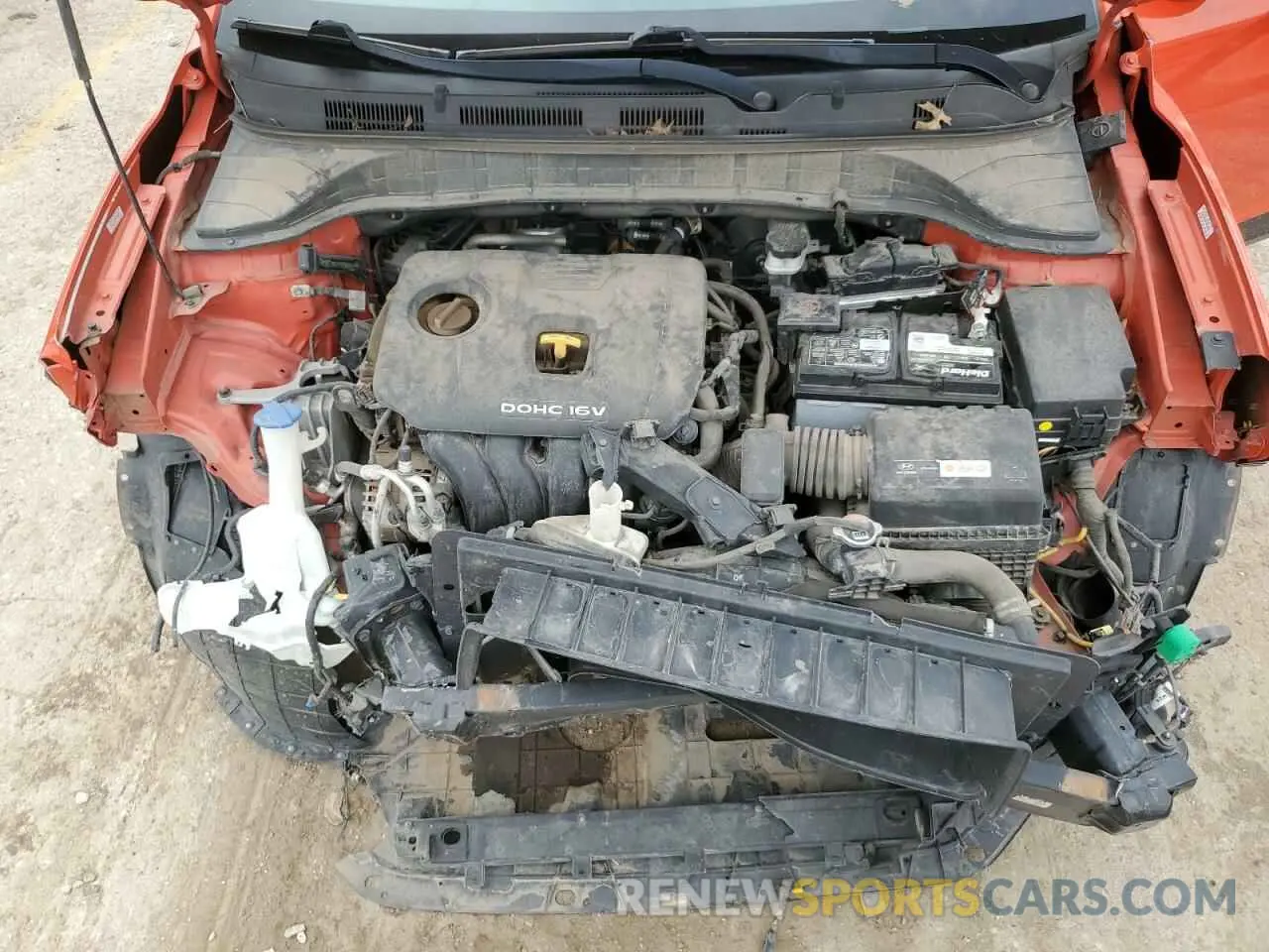 14 Photograph of a damaged car KM8K22AA7KU274776 HYUNDAI KONA 2019