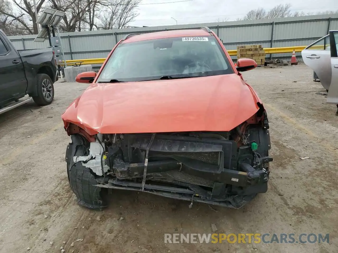 5 Photograph of a damaged car KM8K22AA7KU274776 HYUNDAI KONA 2019