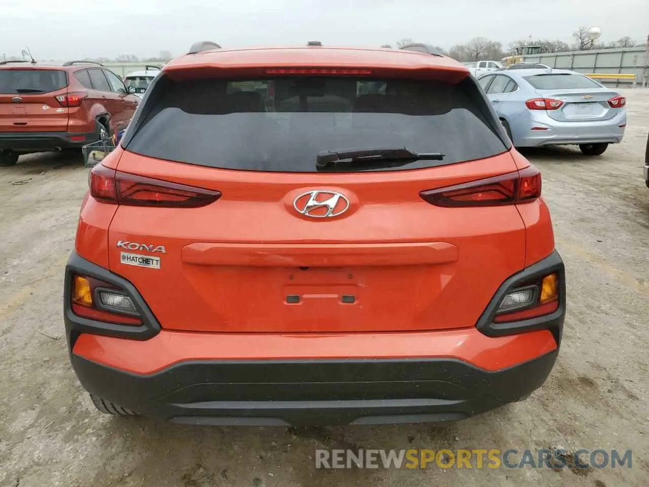 6 Photograph of a damaged car KM8K22AA7KU274776 HYUNDAI KONA 2019