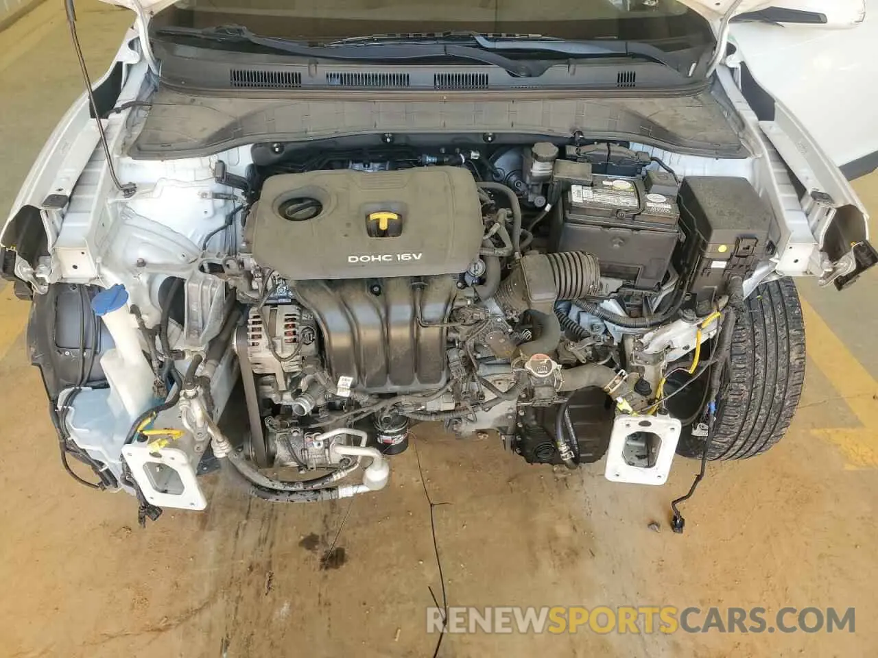 11 Photograph of a damaged car KM8K22AA8KU224579 HYUNDAI KONA 2019