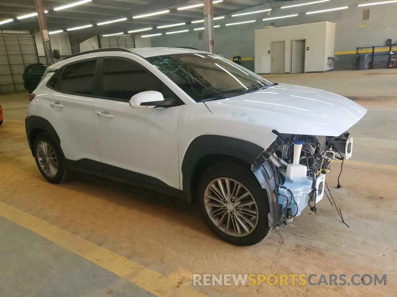 4 Photograph of a damaged car KM8K22AA8KU224579 HYUNDAI KONA 2019