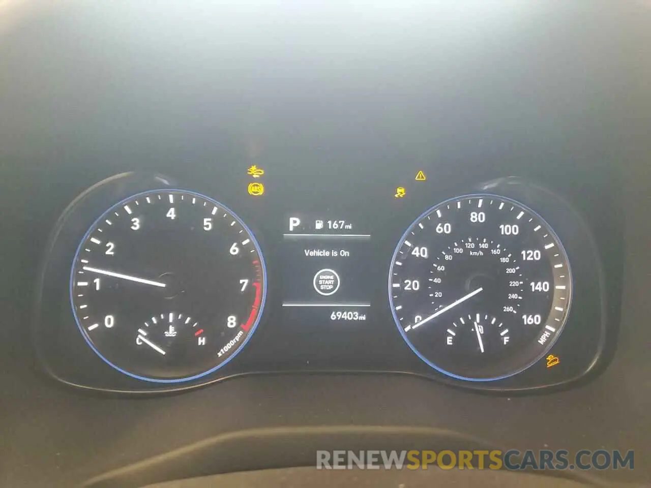 9 Photograph of a damaged car KM8K22AA8KU224579 HYUNDAI KONA 2019