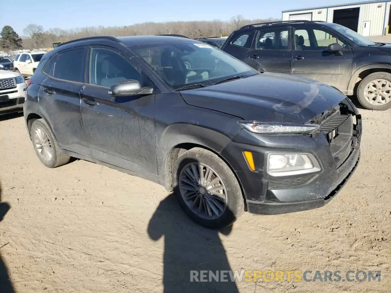 4 Photograph of a damaged car KM8K22AA9KU305235 HYUNDAI KONA 2019