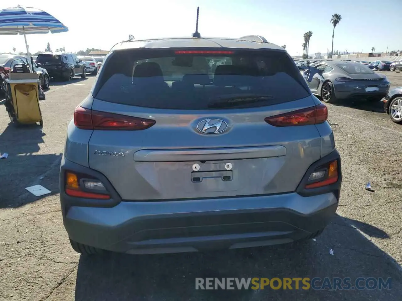 6 Photograph of a damaged car KM8K22AA9KU354998 HYUNDAI KONA 2019