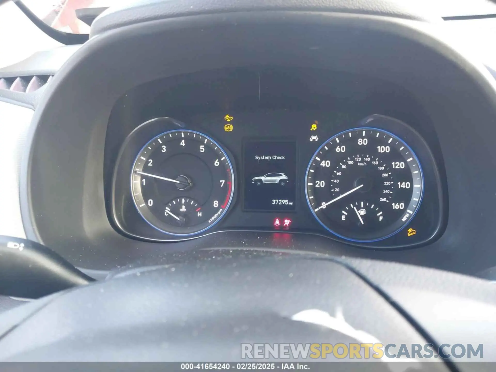 7 Photograph of a damaged car KM8K22AAXKU293340 HYUNDAI KONA 2019